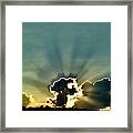 Snoopy Sings At Sunset Framed Print