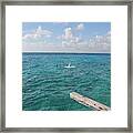 Snorkeling Framed Print