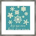 Snow 1 Framed Print