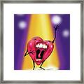 Song In Heart Framed Print