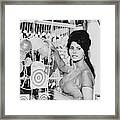 Sophia Loren In Boccaccio '70 -1962-. Framed Print