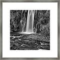 Spearfish Falls Framed Print