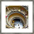 Spiral Staircase Framed Print