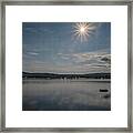 Spofford Moon Burst Framed Print