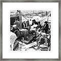 Squatter Camp Of Sharecroppers Framed Print