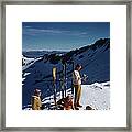 Squaw Valley Picnic Framed Print
