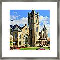St. Andrew's United Methodist Church In Findlay 4541 Framed Print