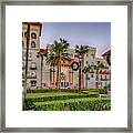 St. Augustine Downtown Christmas Framed Print