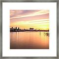 St Augustine Sunset Framed Print