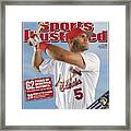 St. Louis Cardinals Albert Pujols Sports Illustrated Cover Framed Print