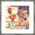 St. Louis Cardinals Bob Gibson And Detroit Tigers Denny Sports Illustrated Cover Framed Print