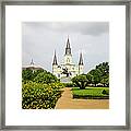 St. Louis Cathedral New Orleans Framed Print
