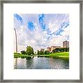 St. Louis, Missouri, Usa Park View Framed Print