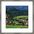 St. Peters Abbey, Black Forest, Germany Framed Print