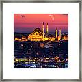 İstanbul Nights Framed Print
