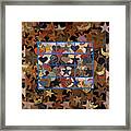 Star Heart Series #2 By Whitehouse-holm Framed Print