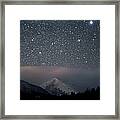 Stars Over Rocky Mountain National Park Framed Print