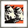 Steer Framed Print