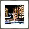 Steps To Lincoln Center Nyc Framed Print