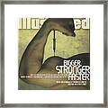 Steroids Bigger, Stronger, Faster Sports Illustrated Cover Framed Print