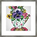 Still Life With Flowers Framed Print