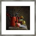 Still Life With Willows Framed Print
