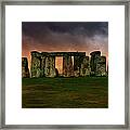 Stonehenge Framed Print