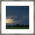Storm Chasing West South Central Nebraska 010 Framed Print
