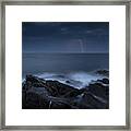 Storm Over öresund Framed Print