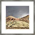 Storm Rolls In Over Ruby Mountain Framed Print