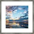 Stormy Reflections Framed Print