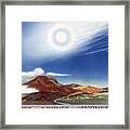 Stratus-type Clouds Framed Print