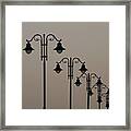 Street Lamps Framed Print