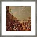 Street Scene, C1720, 1938 Framed Print