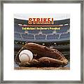 Strike The Walkout The Owners Provoked Sports Illustrated Cover Framed Print