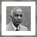 Subrahmanyan Chandrasekhar Framed Print