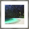 Sugar Beach Framed Print