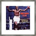 Sugar Ray Leonard, 1979 Wbc Welterweight Title Sports Illustrated Cover Framed Print