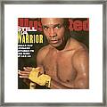 Sugar Ray Leonard, Middleweight Boxing Sports Illustrated Cover Framed Print