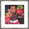 Sugar Ray Leonard, Welterweight Boxing Sports Illustrated Cover Framed Print