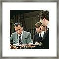 Sullivan On Bass Guitar Framed Print