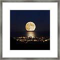 Summer Moon Framed Print