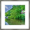 Summer - The Schuylkill Canal - Mont Clare Framed Print