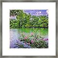 Summer's Touch At Cibolo Creek Framed Print