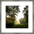 Sun Beams In The Distance Framed Print