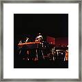 Sun Ra Plays Newport Framed Print