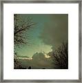 Sundown Weather Framed Print