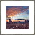 Sunrise Framed Print