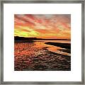 Sunrise At The Beach Framed Print