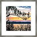 Sunrise On The Halifax River Framed Print